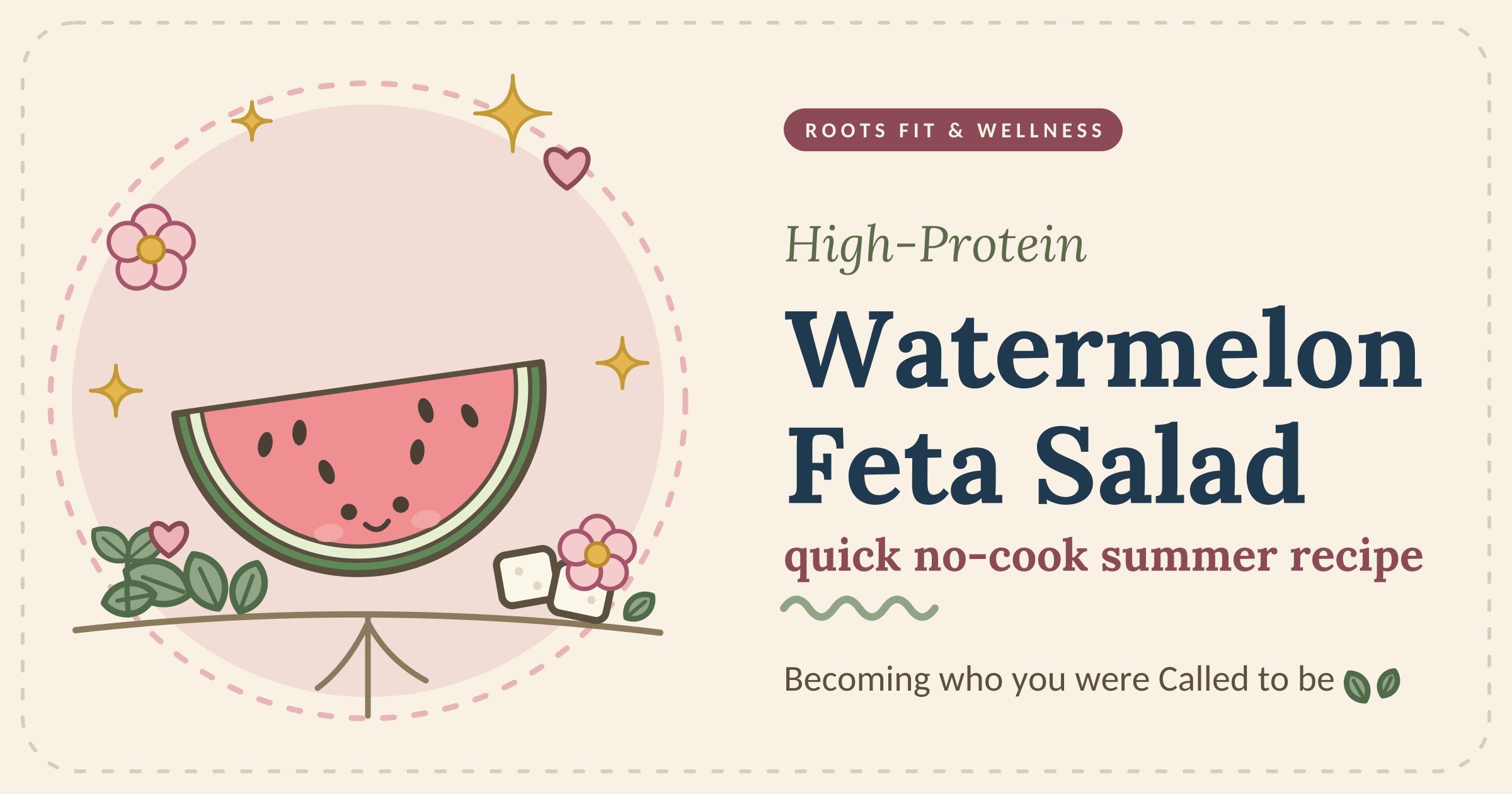 High-Protein Watermelon Feta Salad cover