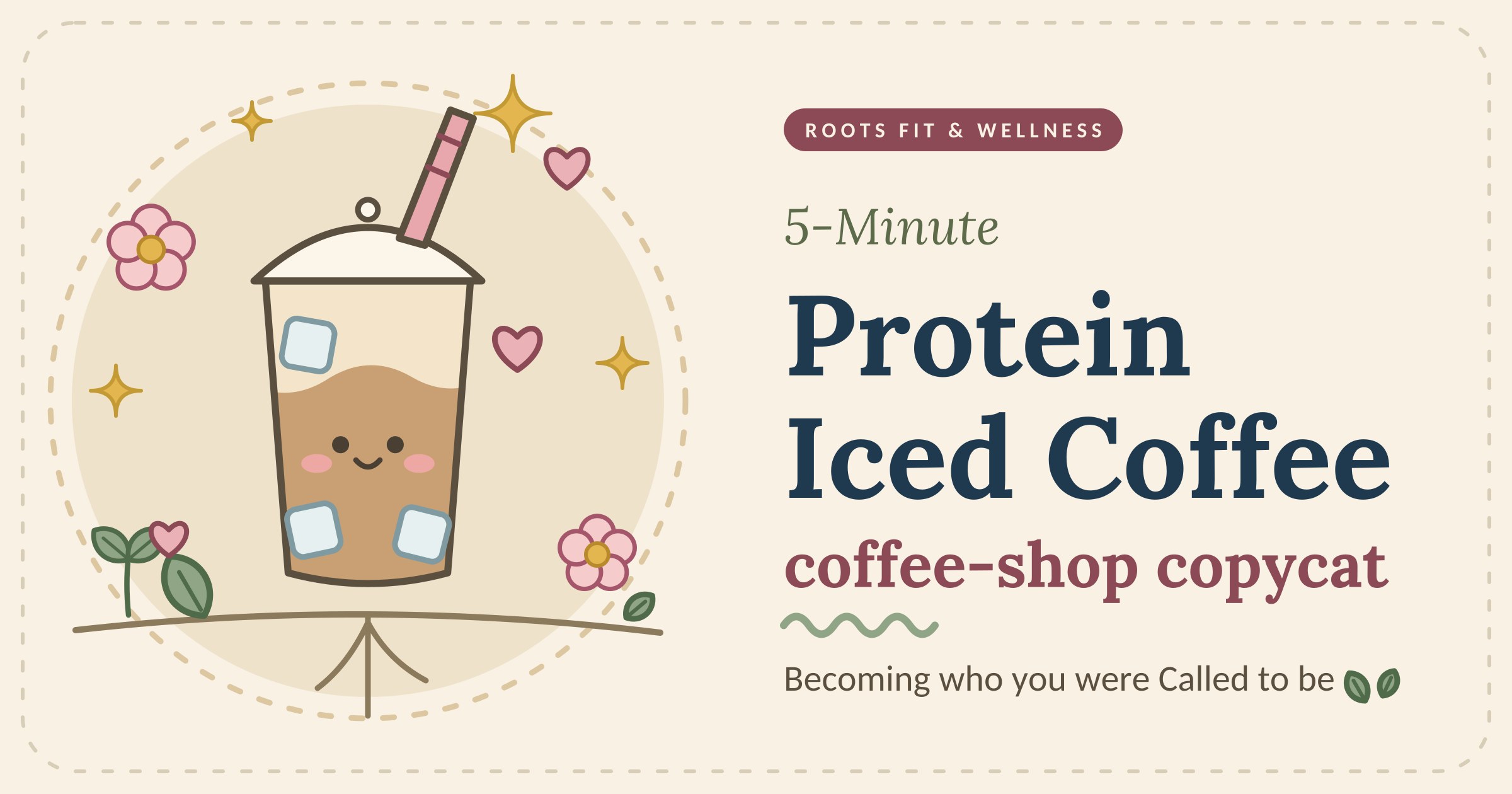 5-Minute Protein Iced Coffee cover