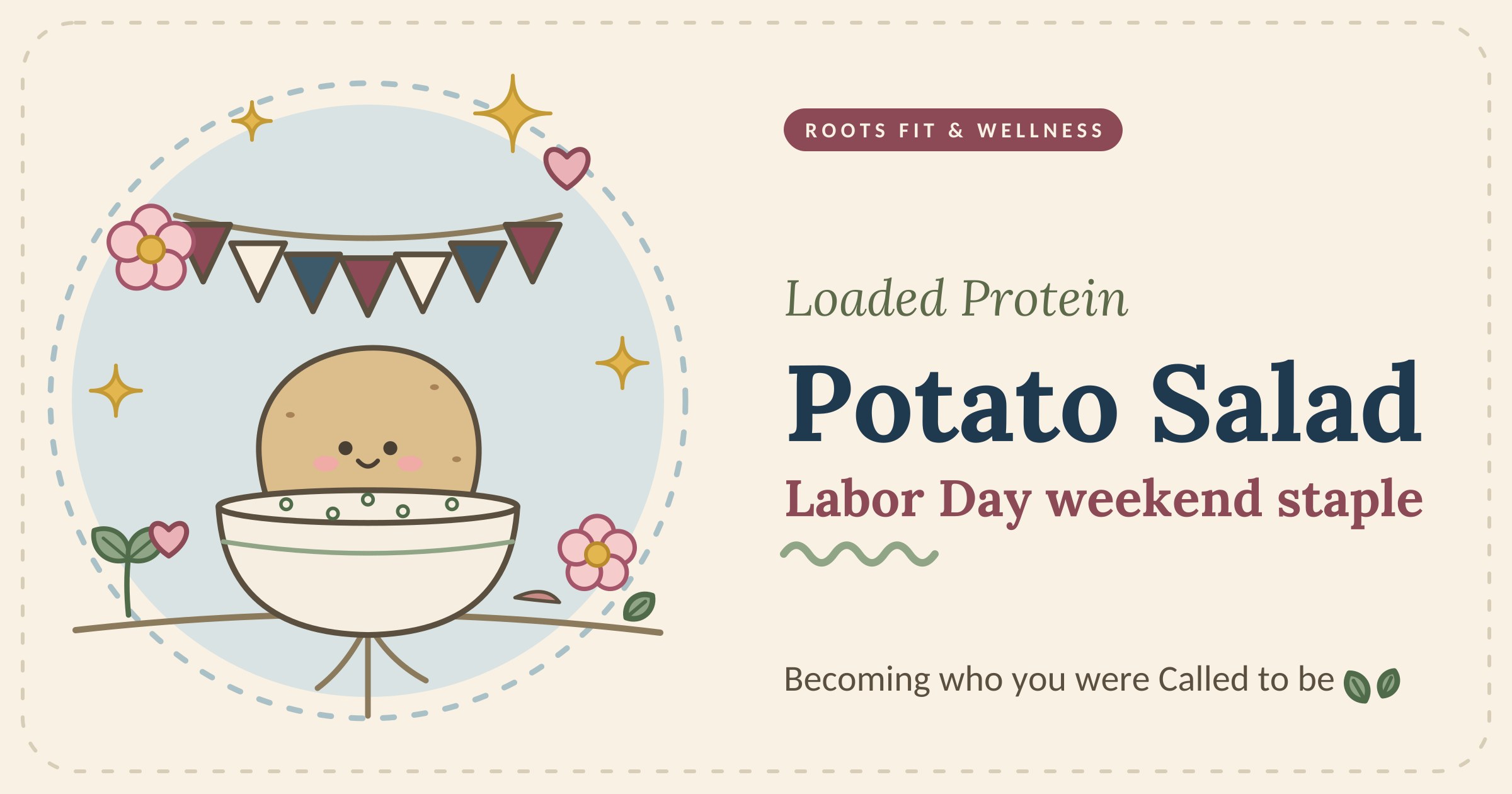 Loaded Protein Potato Salad cover