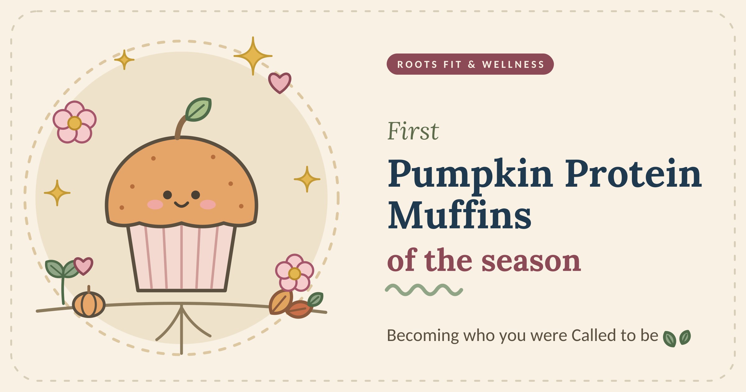 First Pumpkin Protein Muffins of the Season 🎃 cover